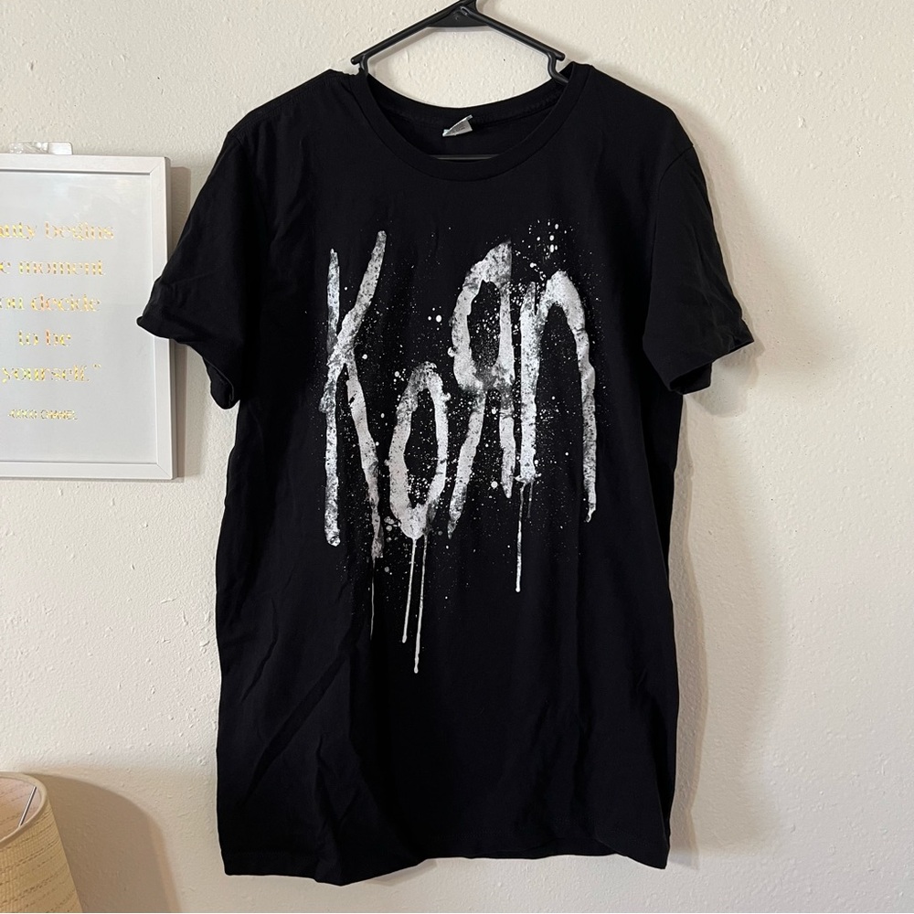 KORN graphic black shirt